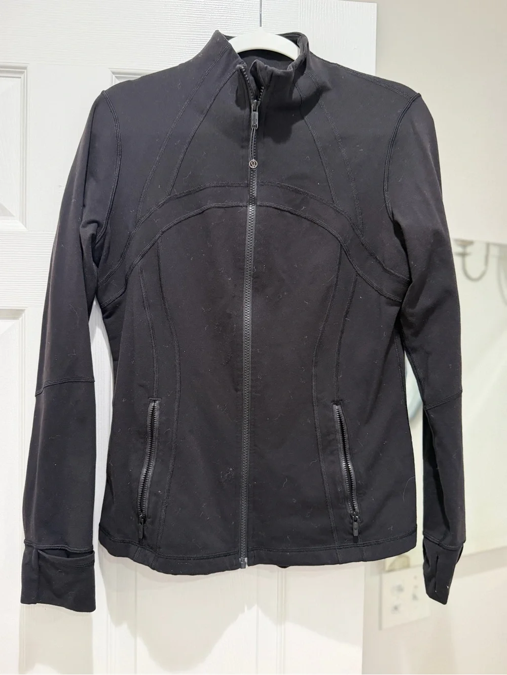 lululemon athletica Black Full-Zip Jacket